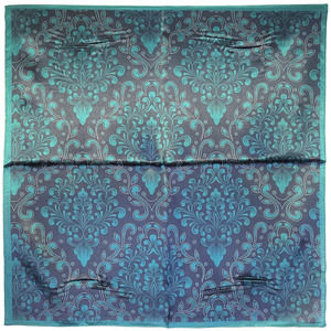 NWT Genuine 100% Mulberry Silk Satin Scarf 25"x25" Medium Square Shawl Wrap 5738